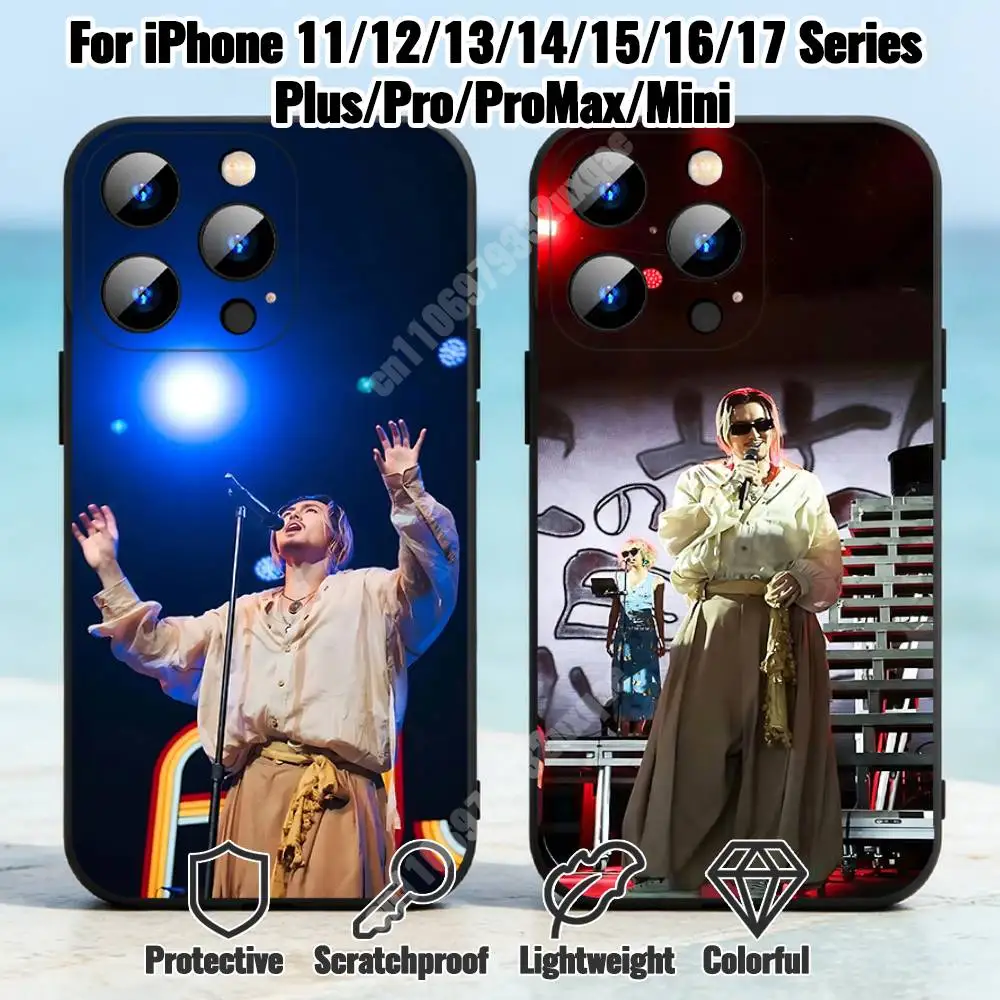 

Coachella 26 F-Fujii Kaze-S Phone Case for iPhone 17 16 16E 15 14 Pro Plus Air 13 12 11 Max Mini X XR XS TPU Bumper