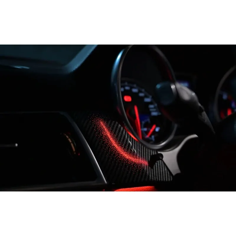 Upgrade 256 Colors LED Car Interior Ambient Lighting for GLE/GLS/GL/ML W166 Atmosphere Trim Decoration Accessories