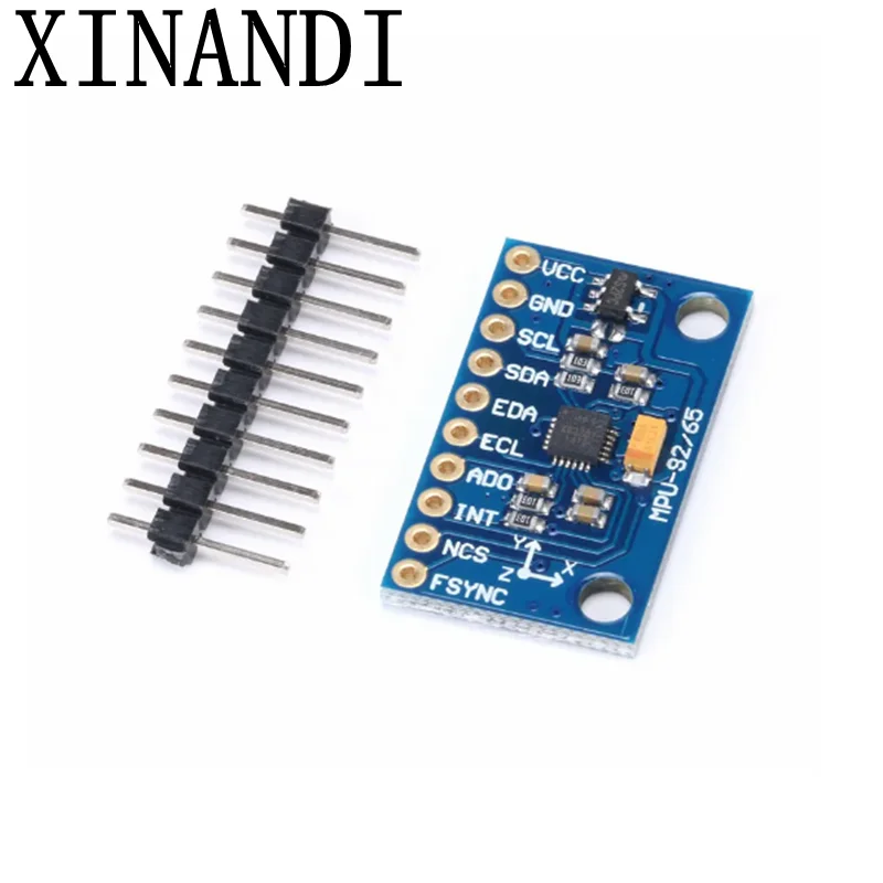 GY-9250 MPU 9250 MPU-9250 299DOF 9-Axis Attitude +Gyro+Accelerator+Magnetometer Sensor Module MPU9250 SPI/IIC I2C Interface