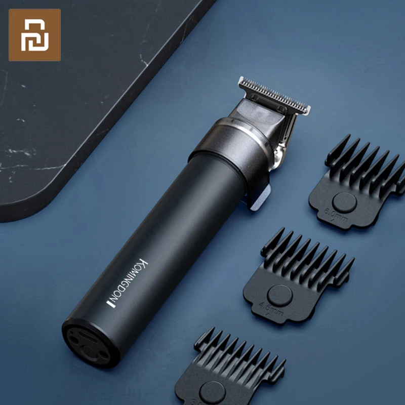 Youpin Komingdon Hair Clipper Professional Hair Cutting Machine Hair Beard Trimmer For Men Electric Shaving Chargeable KMD-2717