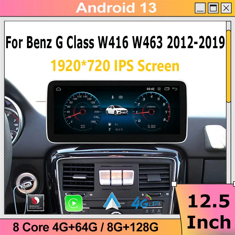 

Factory Price Android13 8G+128G For Mercedes Benz G-Class W461 W463 G350 Qualcomm Car DVD Radio Multimedia Player GPS Navigation