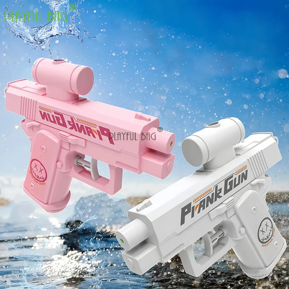 Broma de juguete de pulverización de agua de doble cara, pistola de agua de juguete, juego de salpicaduras de verano al aire libre para fiestas en piscina/playa, juguetes para niños, regalos ZG412