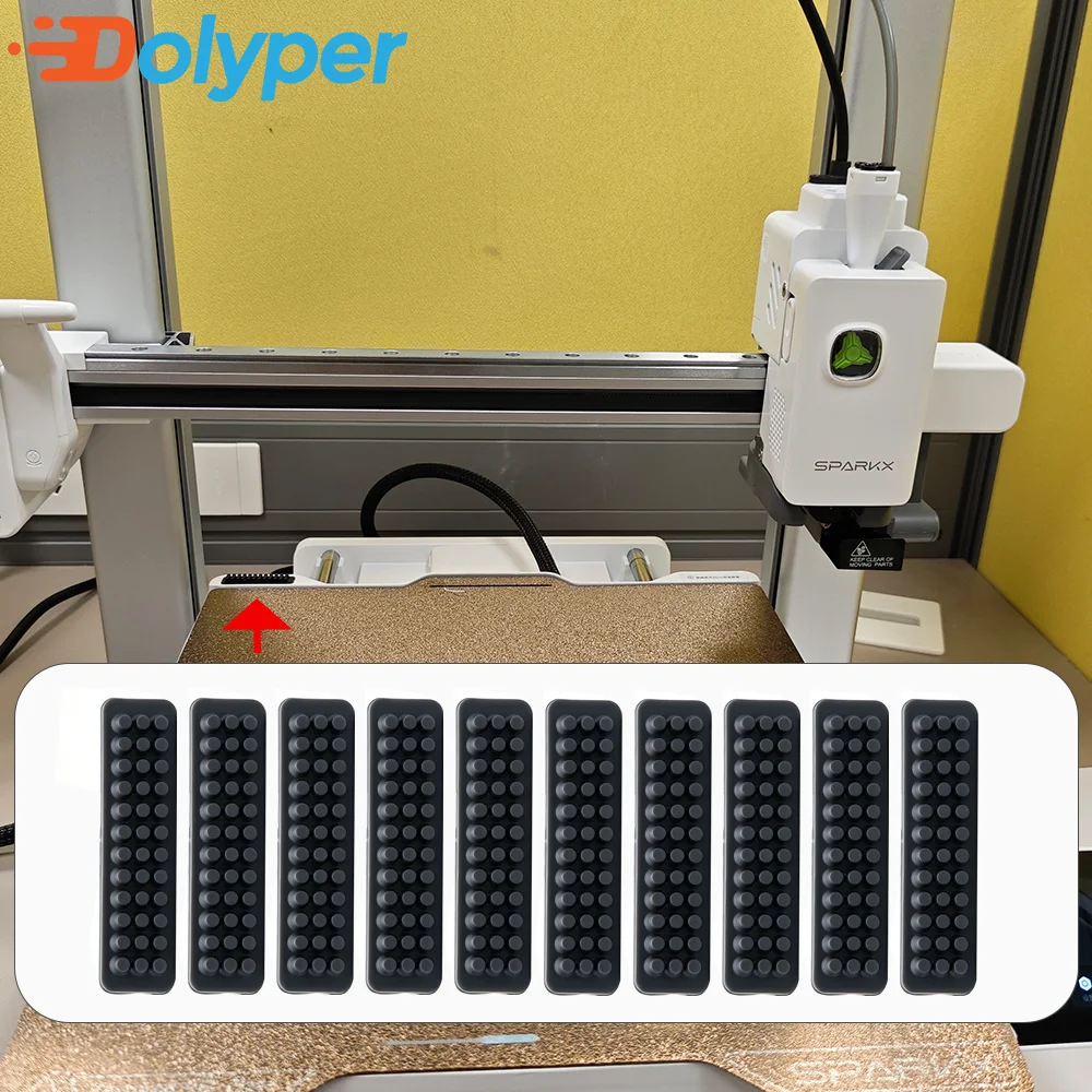 Creality SPARKX I7 Hotend Cleaning Wiper Strips Original Rubber Wipes Eliminate Excess Filament for PLA ABS PETG