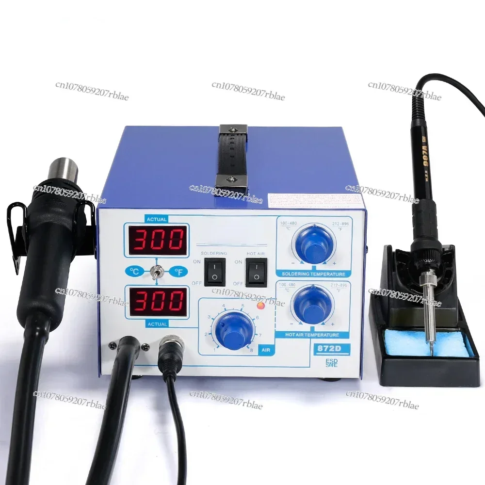 WEP 872D LED Digital Hot Air  Soldering Iron Rework Station