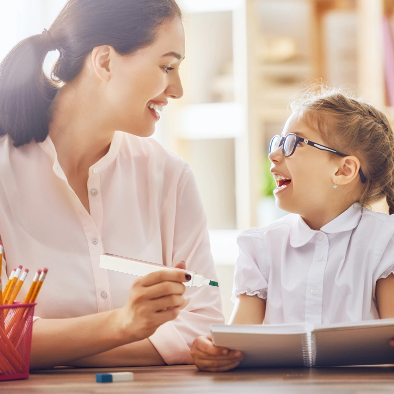 Andstal 6 قطعة/الوحدة Morandi قلم تحديد مجموعة 24 ألوان الباستيل فلو للمدرسة النص علامات القرطاسية البسيطة ورأى تلميح فسفورية