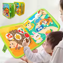 Livre Sensoriel Montessori : Les Fruits