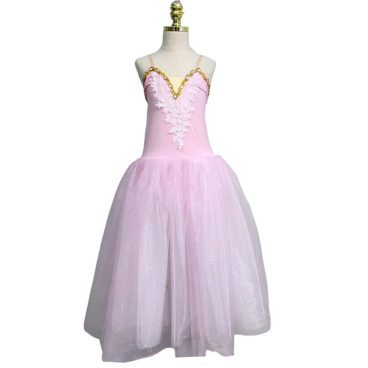 Ballet Tutu Skirt Women Dress Long Vestidos For Girls Performance Clothing Swan Belly Dance Skirts