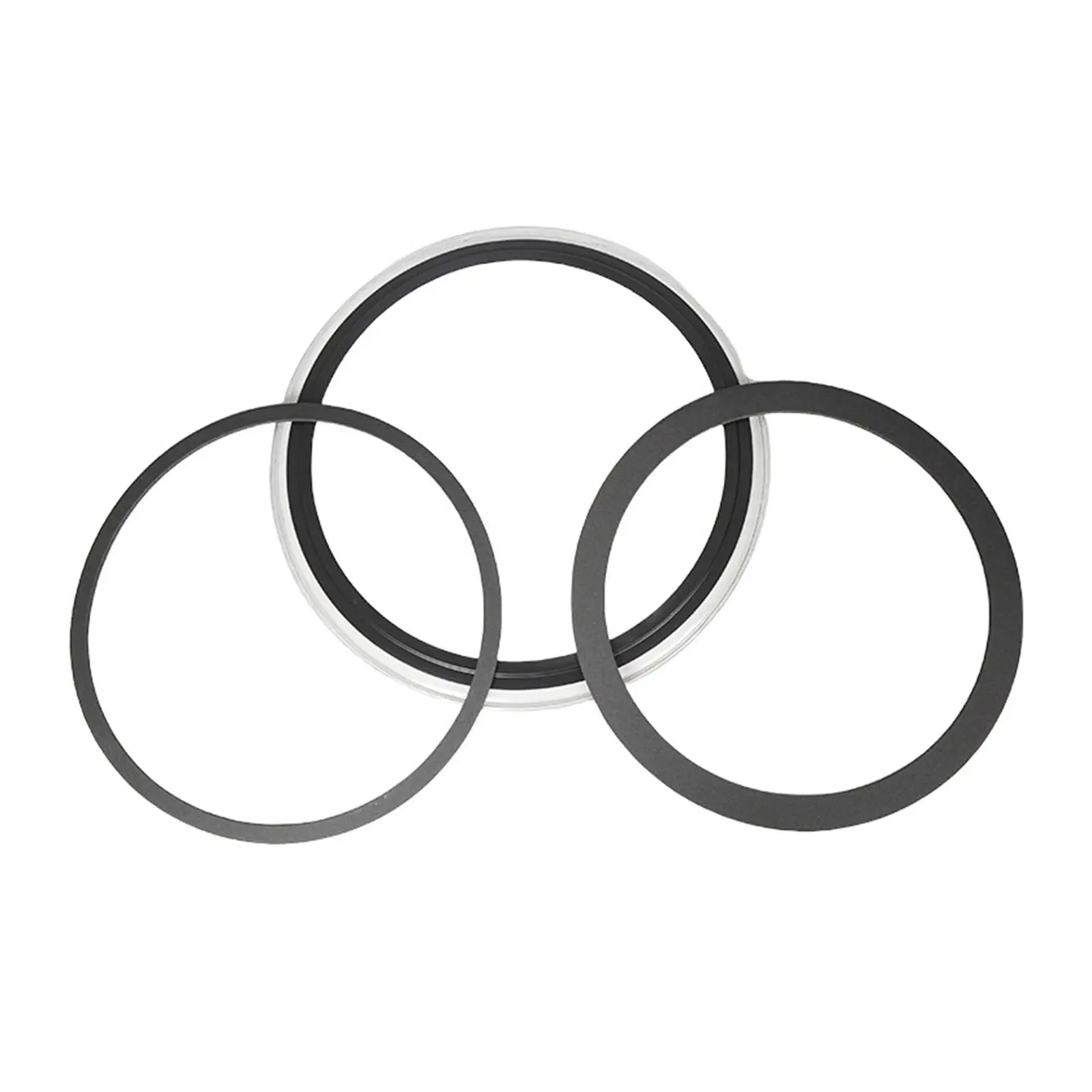 Drum Head Mute Ring Damper Pad Polyester Film Accessory for Snare Drum and Percussion Practice