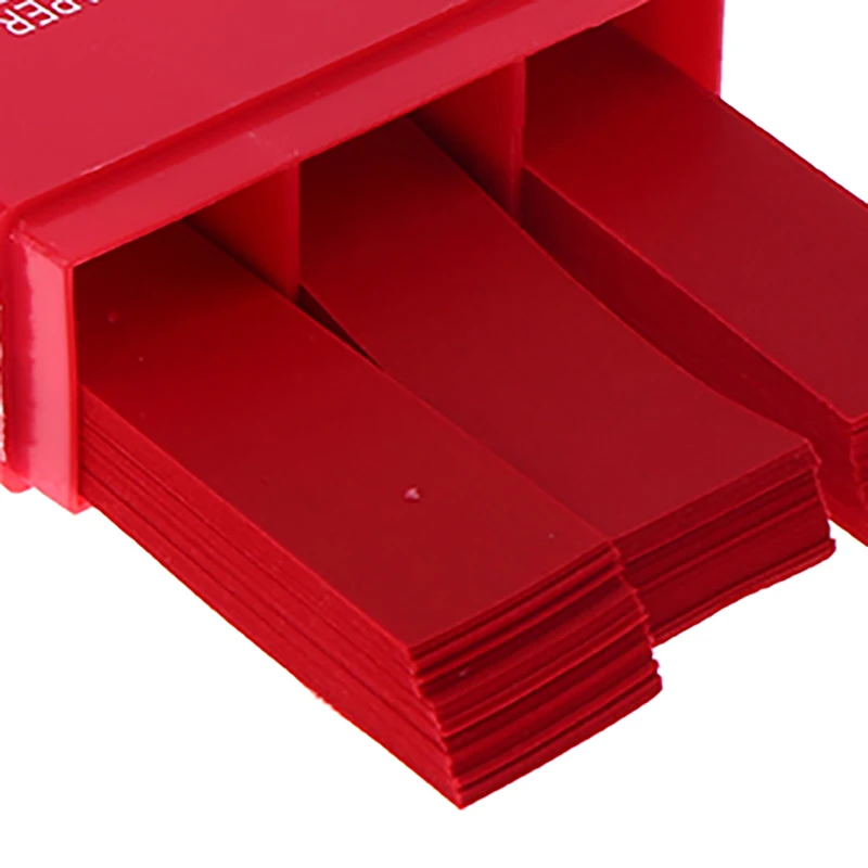 

300Sheets Dental Articulating Paper 55*18mm Blue Red Bite Strips Oral Dentist Teeth Care Whitening Dental Prosthodontic Material