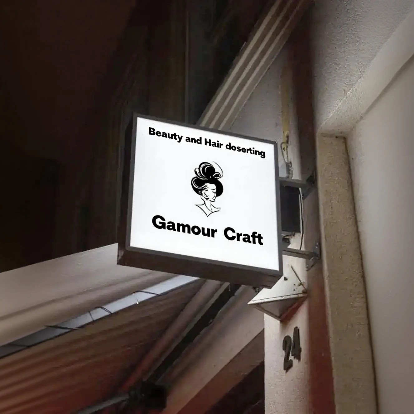 Huruf LED Tanda Dinding Logo Kustom, Papan Tanda Iklan Bisnis, Kotak Lampu Luar Ruangan, Huruf Akrilik Neon Rumah, Tanda Bercahaya, Blade