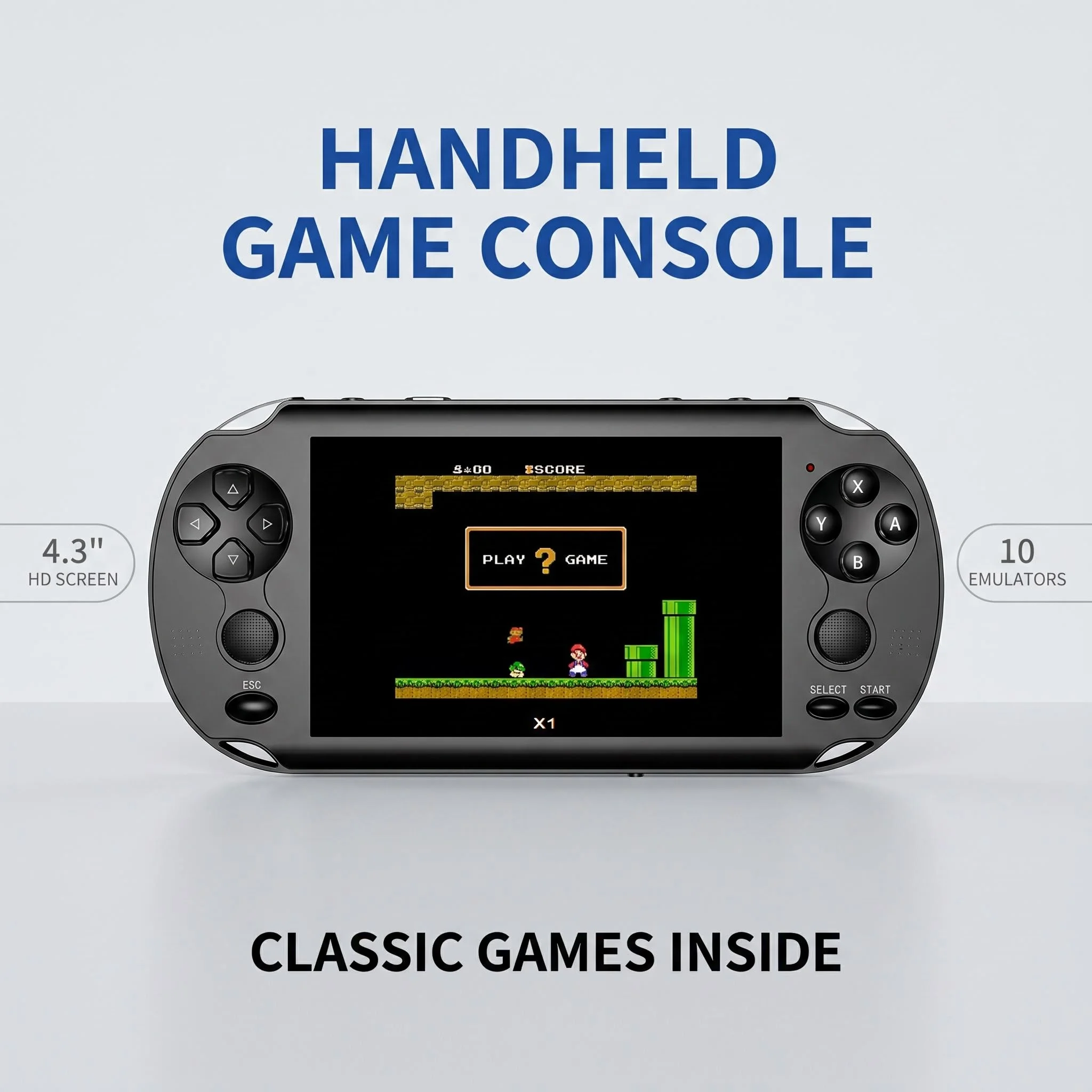 Dispositivo portátil de juegos Linux, juegos de consola portátiles, consola de juegos retro, reproductor de juegos portátil
