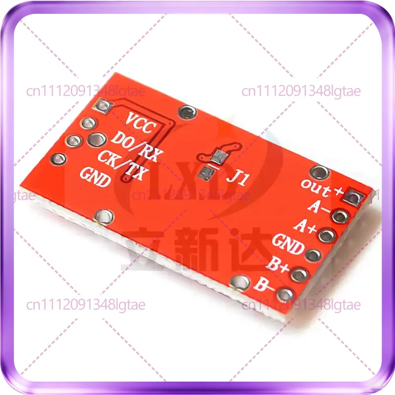 3-10pcs AD module for HX711 load cell, dual channel 24-bit analog-to-digital conversion, with shielding