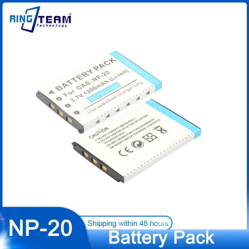 NP-20 3.7V 1200mAh Rechargeable Camera Battery for Casio Exilim EX-Z3 EX-Z4 EX-Z5 EX-Z6 EX-Z7 EX-Z8 EX-Z11 EX-Z60 EX-Z65 EX-Z70