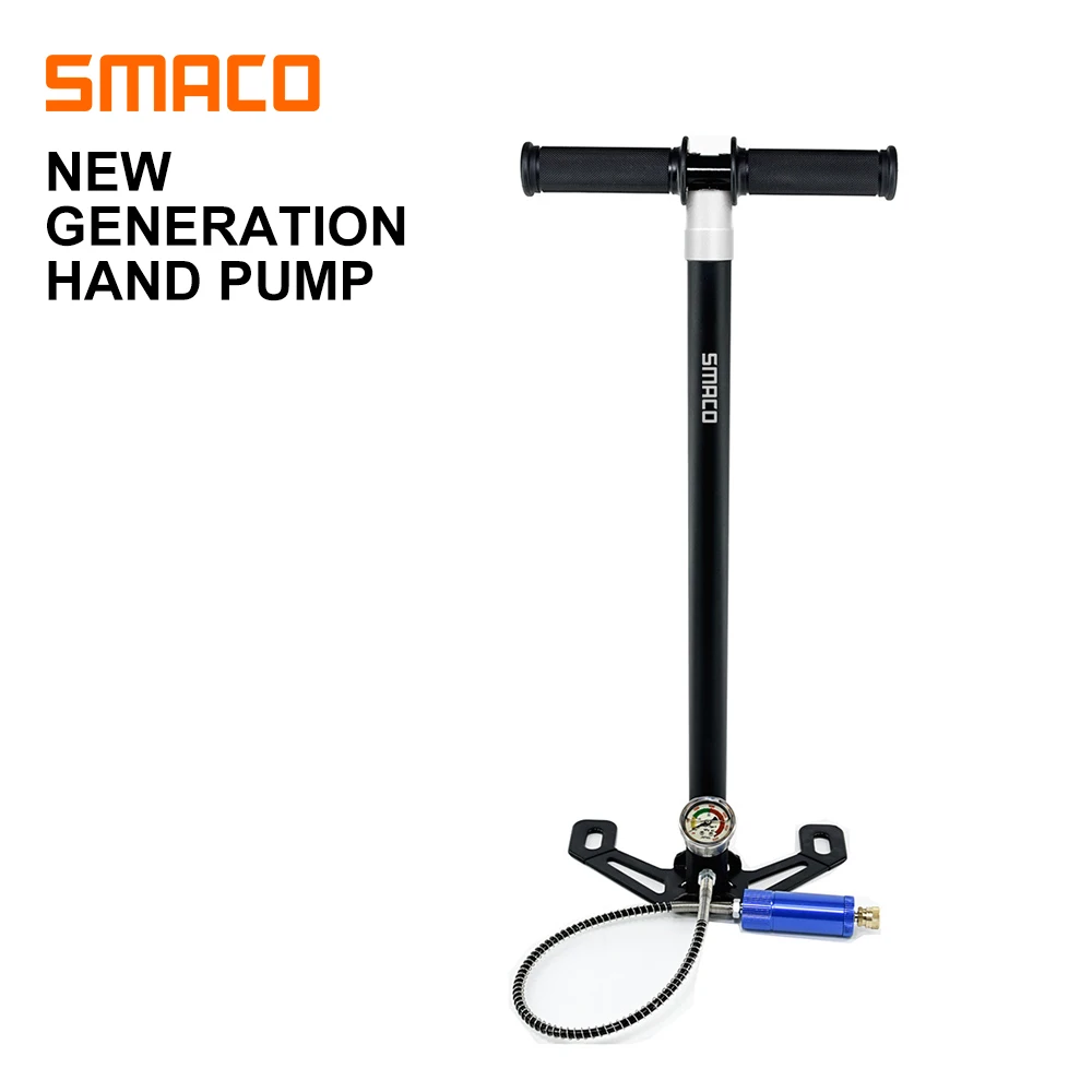 SMACO Oxygen Cylinder Inflation, Activated Carbon Filter, Aluminum Material, High Pressure Pump, Hand Pump, New Generation