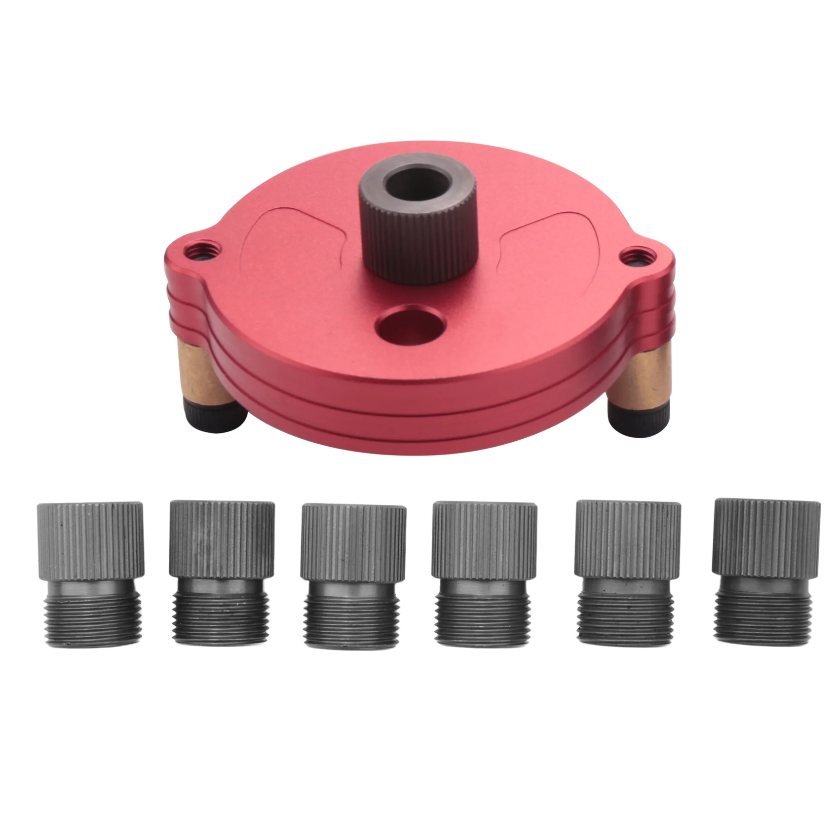 Jig per fori tascabili per la lavorazione del legno 2/3/4/5/6/8/10mm strumenti per perforatori con localizzatore di guida per trapano a perno verticale autocentrante