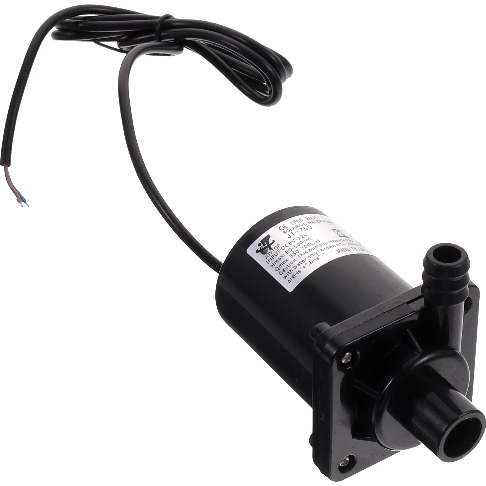 

6-12V Solar Dc Water Pump Brushless Submersible for Aquarium Fountain Pond Fish Tank Bonsai Rockery Cooling System