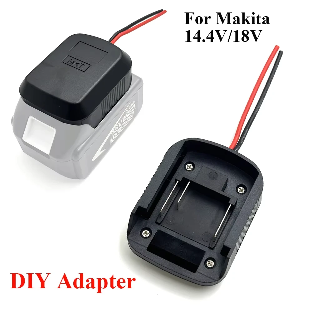 Makita18V 리튬 이온 배터리 출력 어댑터 용 DIY 배터리 케이블 커넥터 BL1830 BL1840 BL1850 전기 드릴 용 고품질