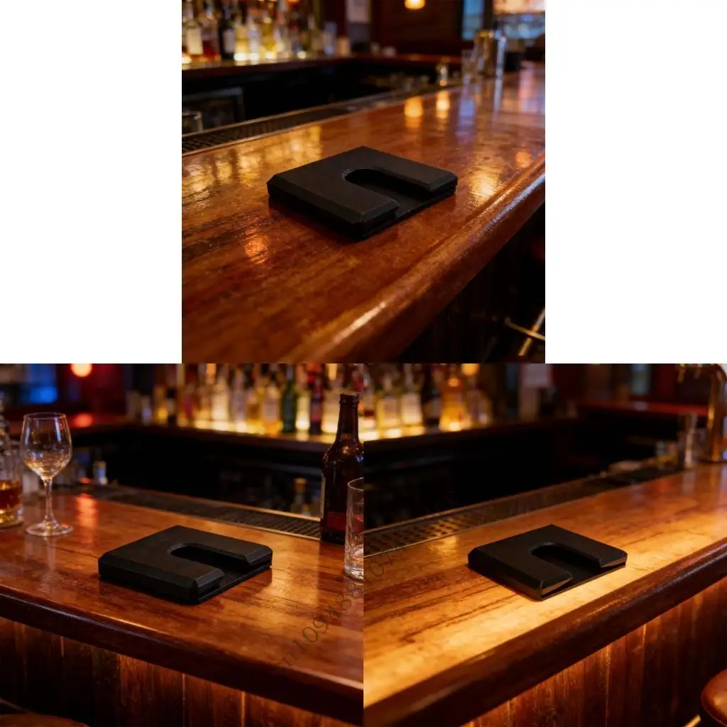 

Automotive Under Cabinet Wine Glass Holder Secures Drinkware While Driving