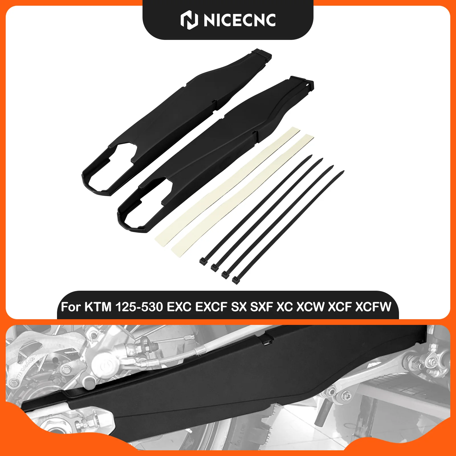 For GasGas EC 300 EC 250 2021 2022 2023 Swingarm Swing Arm Protector For Husqvrna TE 300 250 FE 450 501 KTM SX 125 SXF 450 XC