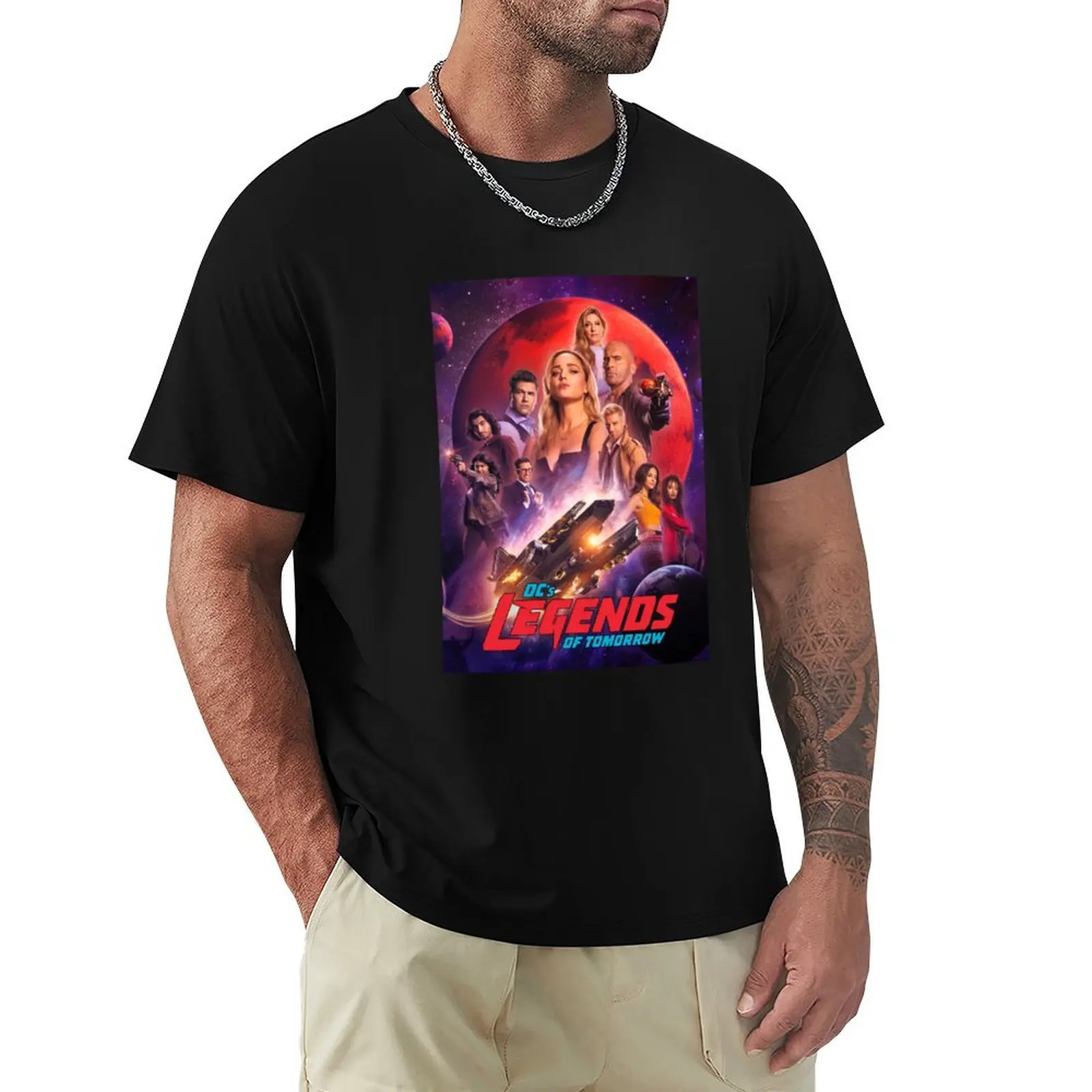 Camiseta Legends Of Tomorrow Season 6, ropa de gimnasio, camiseta transpirable de manga corta
