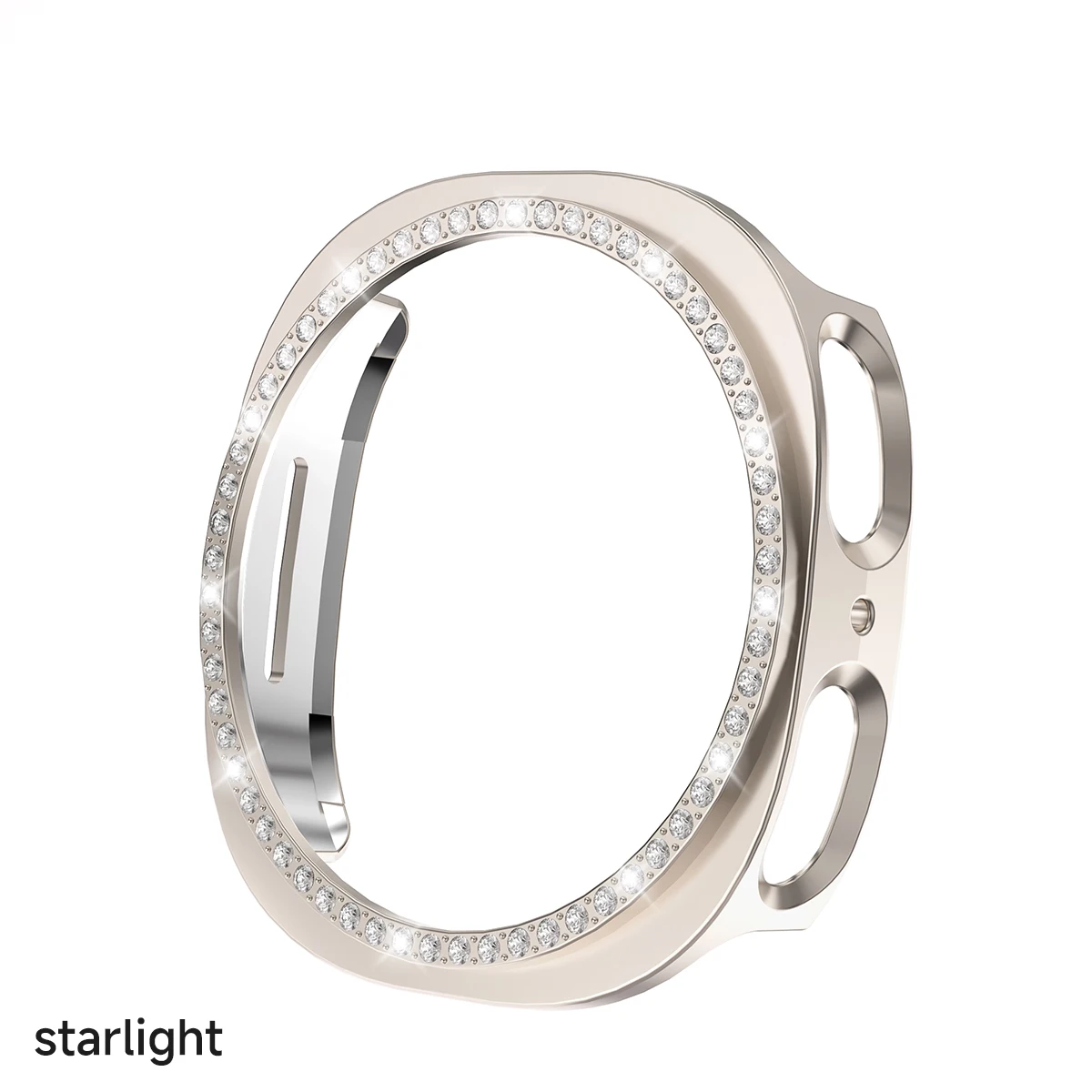 Diamant-Uhrengehäuse für Samsung Galaxy Watch 9/8 40 mm 44 mm, Zubehör ohne gehärtetes Glas, modische Schutzhülle für Damen – Detail 9