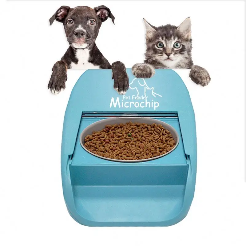 

Best Dog-Proof RFID Smart Cat Feeders And Microchip automatic pet dog feeder microchip