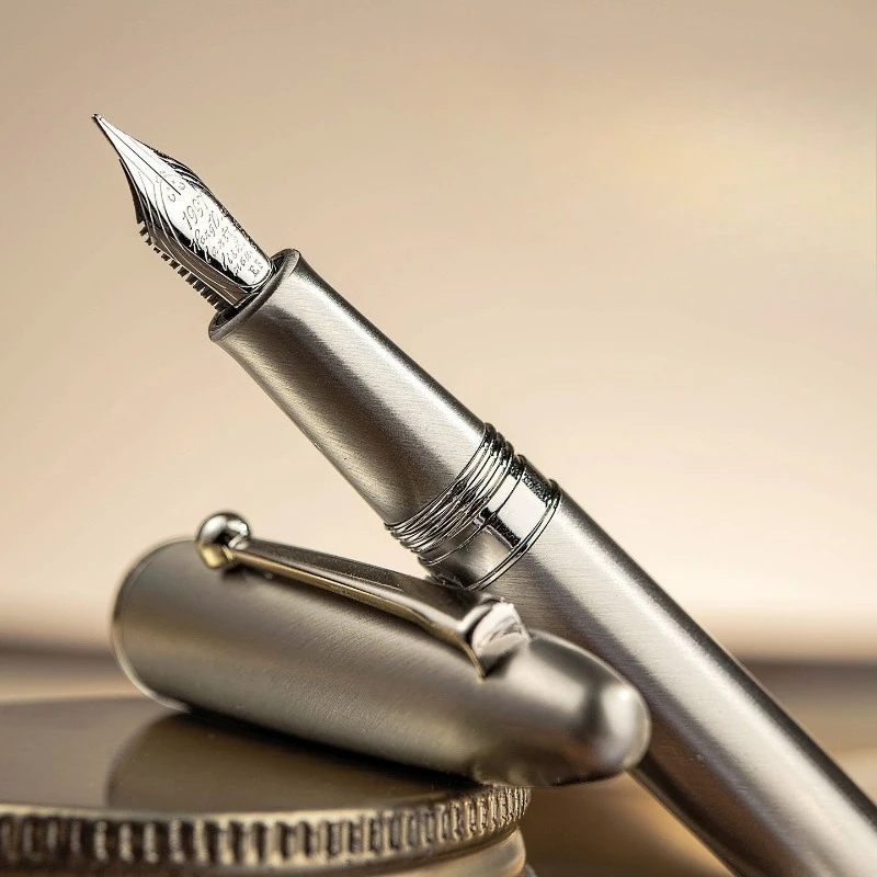 

Hongdian 620 Green Blue Colors Fountain Pens High End Luxury Gift EF 0.38MM Bent Curved 0.5 Stationery Supplies School Ink Pens