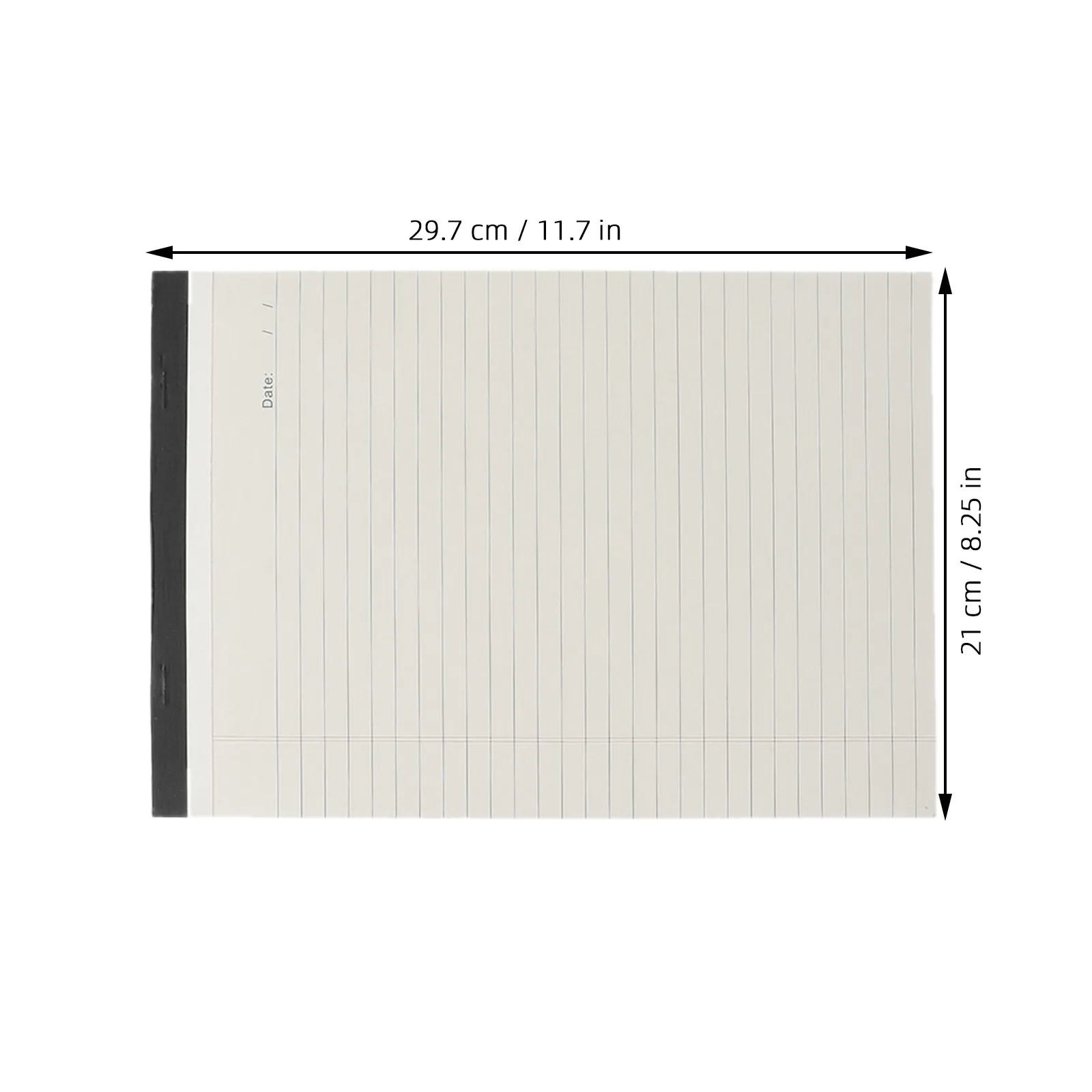 4Pcs A4 Notepad Tear Off Undated Thick Paper Easy Writing Suitable All Pens Desk Planner to Do List Schedule Notes Portable Memo