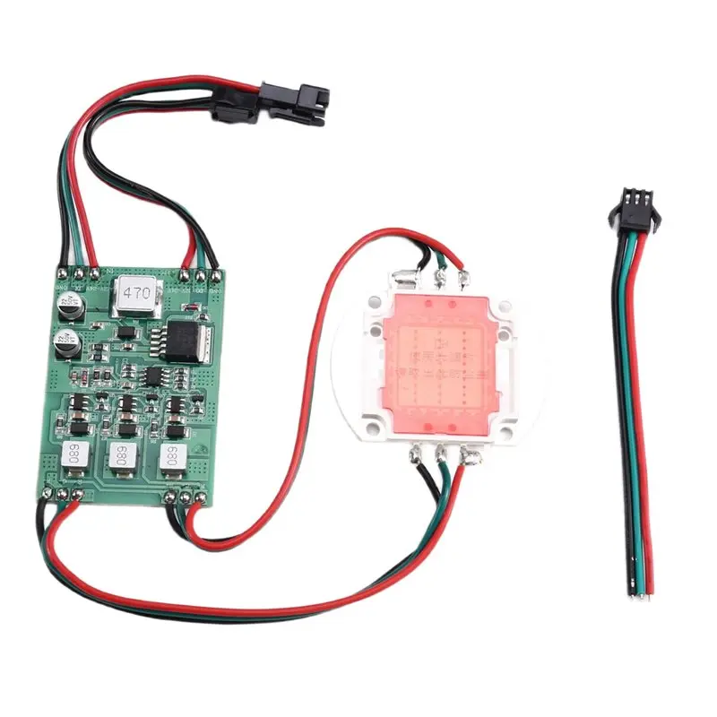 

ELECT-WS2811 30W DC12V RGB Addressable LED Pixel Module Light 1X High Power Program Control