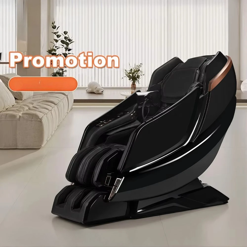 Robotic Dual Motor Relaxing Massage Chair 4D Zero Gravity Luxury Stretch