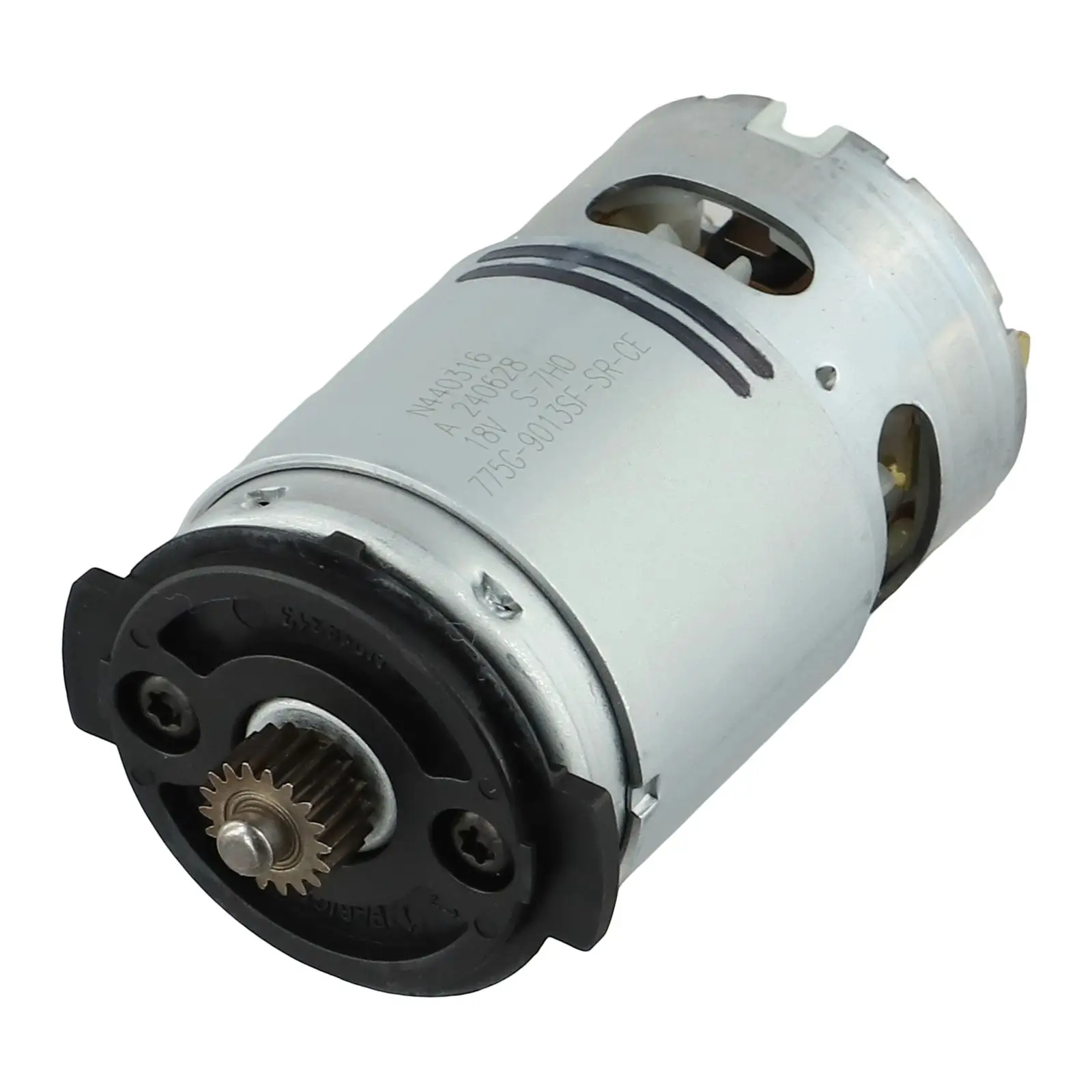 18 Teeth Gear Motor DC 18V Motor Long Lifespan Precise Manufacturing Quality Assurance 18 Teeth Gear High Reliability