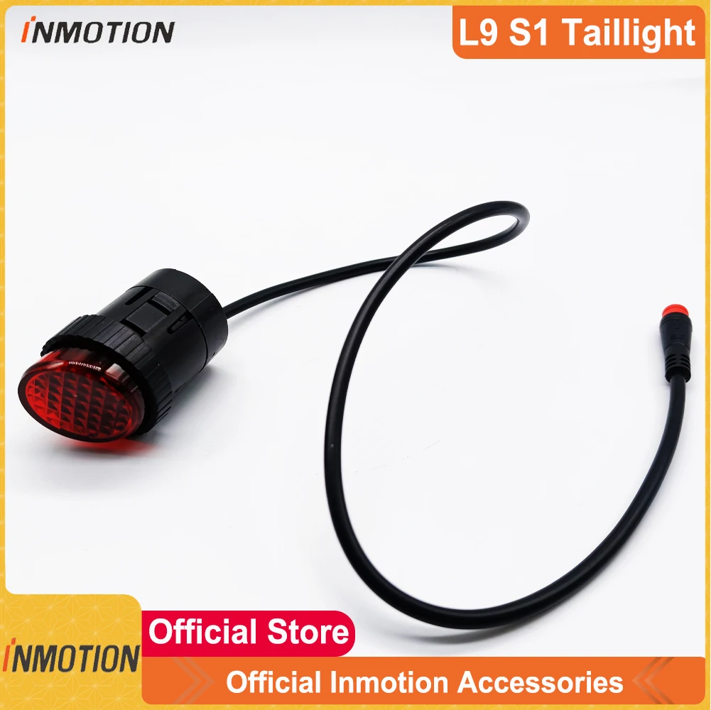 Original INMOTION L9 S1 Taillight Parts Rear Taillight for Foldable Smart Electric Scooter Skateboard Rear Taillight Accessory