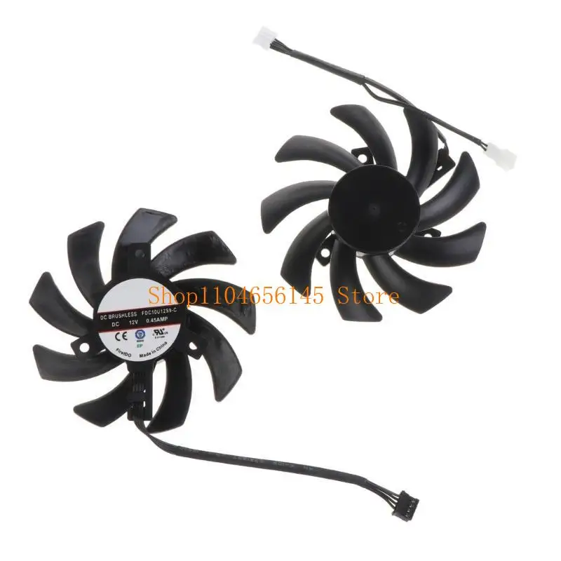 

5asd вентилятор охлаждения графического процессора 82 мм FDC10U12S9-C RTX3060 RTX3060TI 3060 для видеокарты