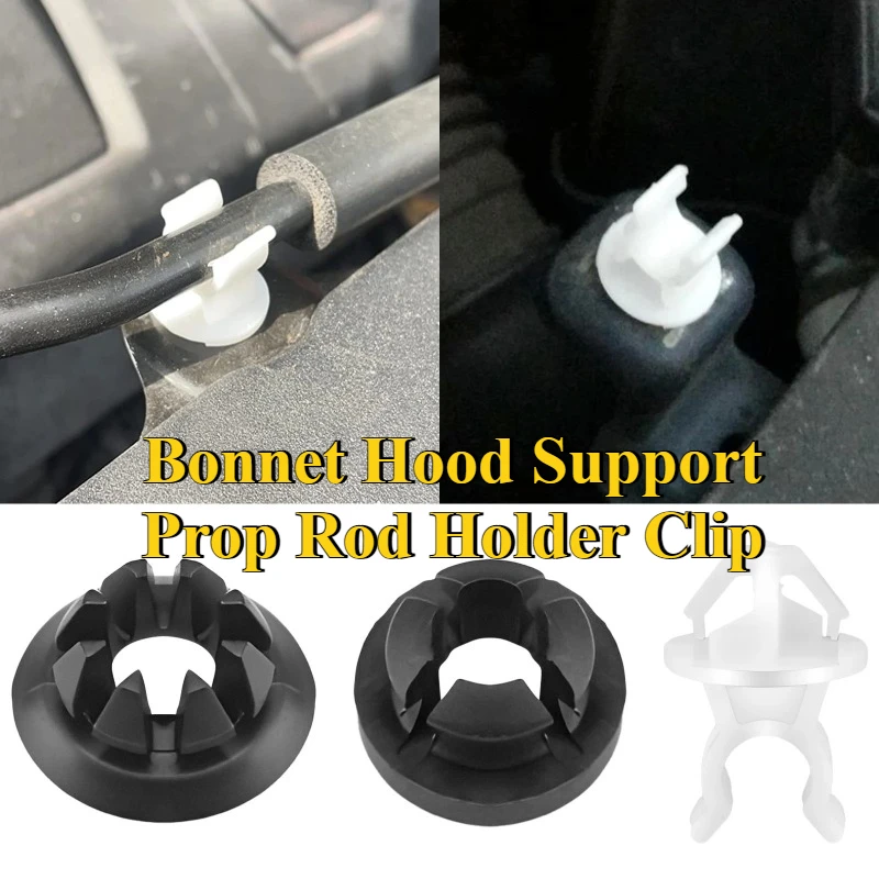 3 pçs suporte do capô do carro haste clipe capô suporte prop haste titular clipe para honda accord odyssey prelude cidade civic jade acura