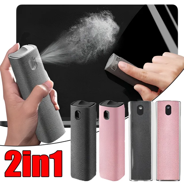 Ekran telefonu komórkowego Spray do czyszczenia komputera ekran telefonu komórkowego środek do usuwania kurzu narzędzie do czyszczenia samochodu z mikrofibry i narzędzie do polerowania