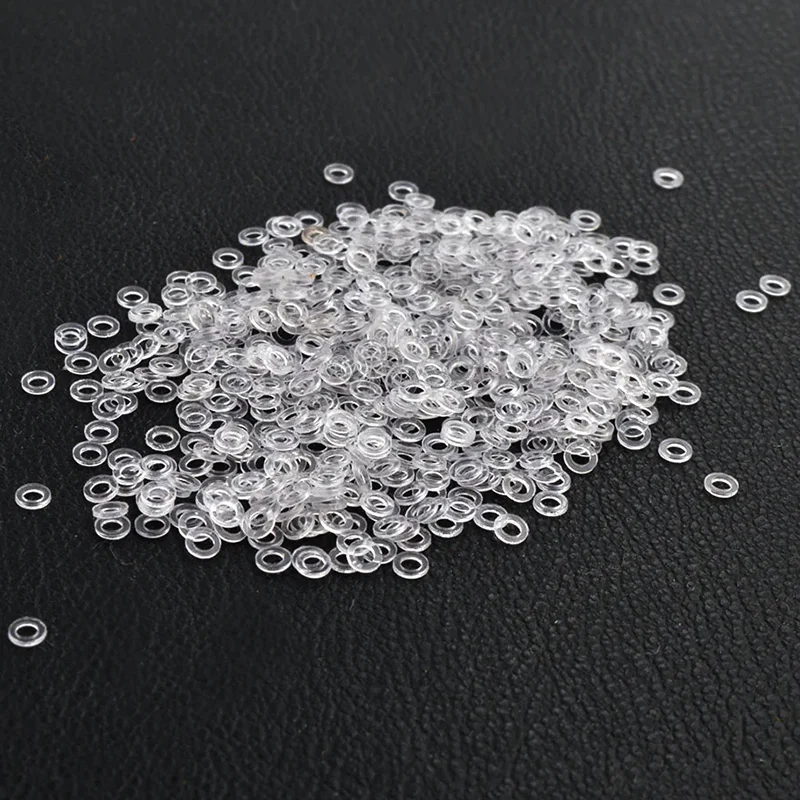 

10000pcs/lot Eyeglasses Glasses Plastic Washers Flat Pad Glasses Accessories 2.5x1.5x0.4mm, 3.0x1.5x0.4mm,3.0x1.5x0.6mm