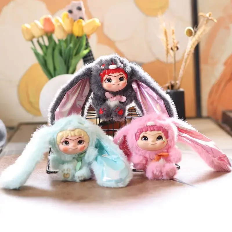 

Hot selling plush new doll party fashion blind box rabbit pendant in stock, take it out super cool