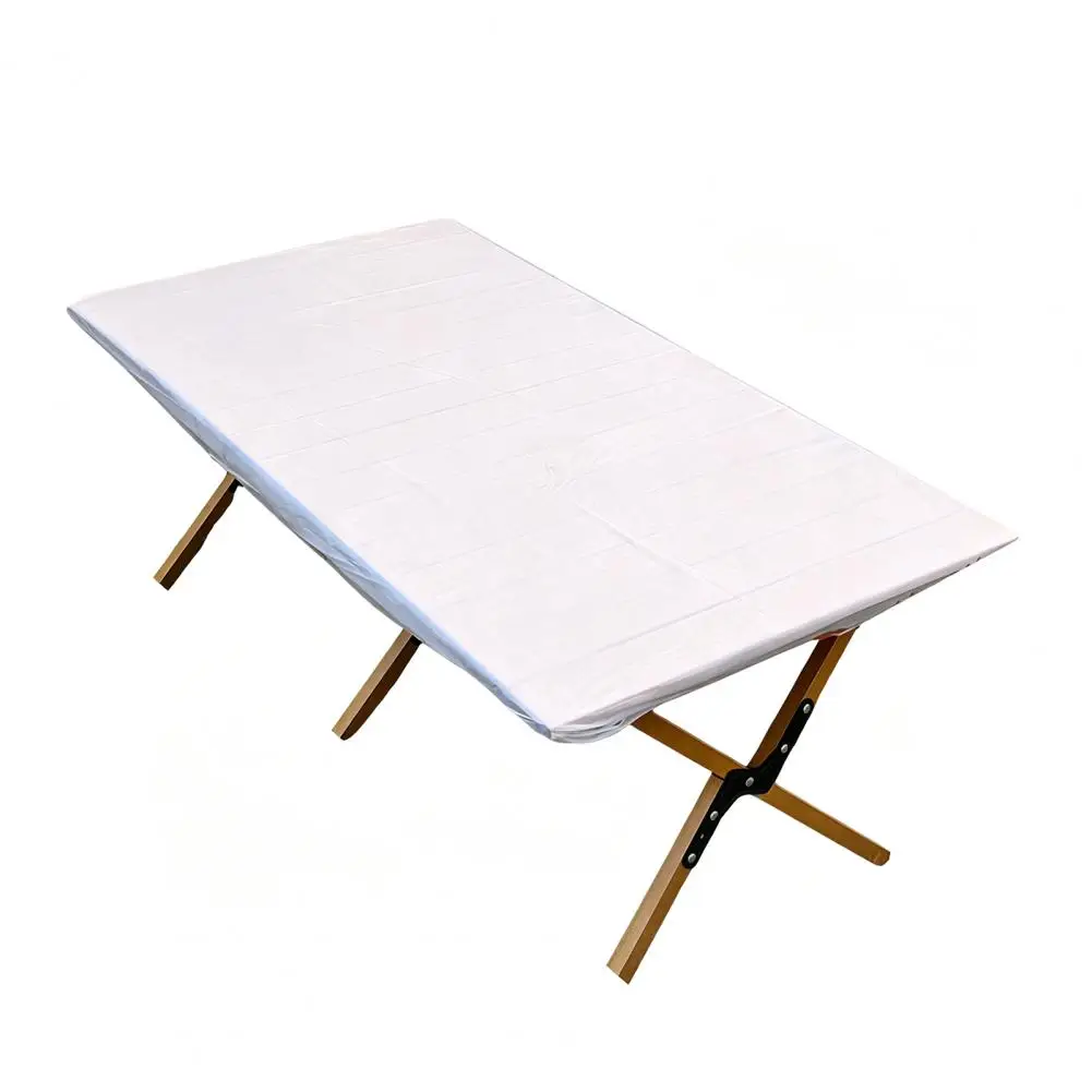 Disposable Tablecloth 10 Pcs Disposable Plastic Tablecloths Waterproof Oil-proof Table Covers for Picnic Banquets for Camping
