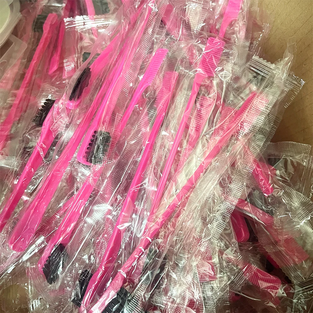 1PCS/5PCS/20PCS Double-Sided Hair Edge Control Brushes-Multifunctional, Hair Brush for Smooth Styling, Eyebrow & Hair Care Tools
