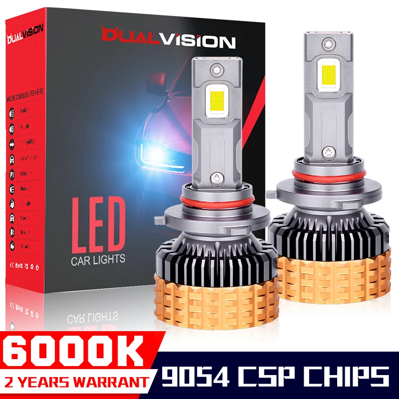 

Dualvision K5C H7 Светодиодная фара H4 H1 H8 H11 9005 HB3 9006 HB4 9012 HIR2 H9 Canbus 9054 CSP Чип Автомобильные фары Медная трубка Противотуманная фара