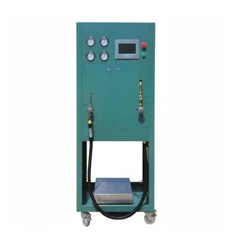 Core components for AC maintenance and service applications Motor and engine refrigerant dispensers