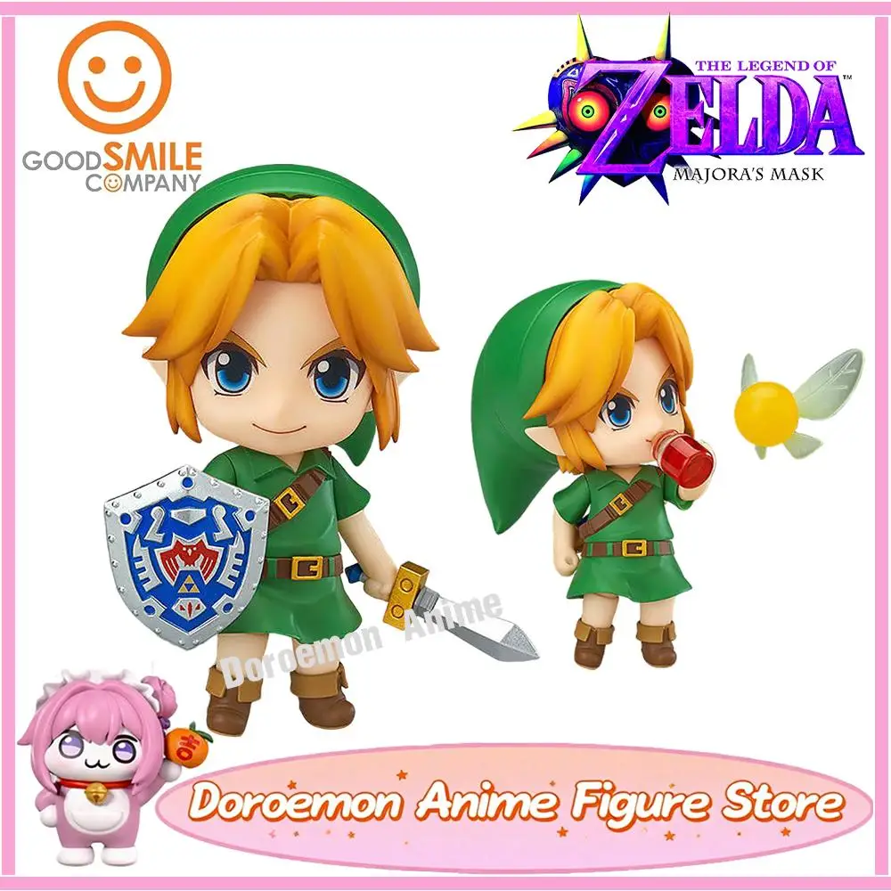 

Pre-Order Original Good Smile GSC Nendoroid 553 Zelda Link Majora's Mask 3D Ver. Collectible Animation Game Figures Model Toys