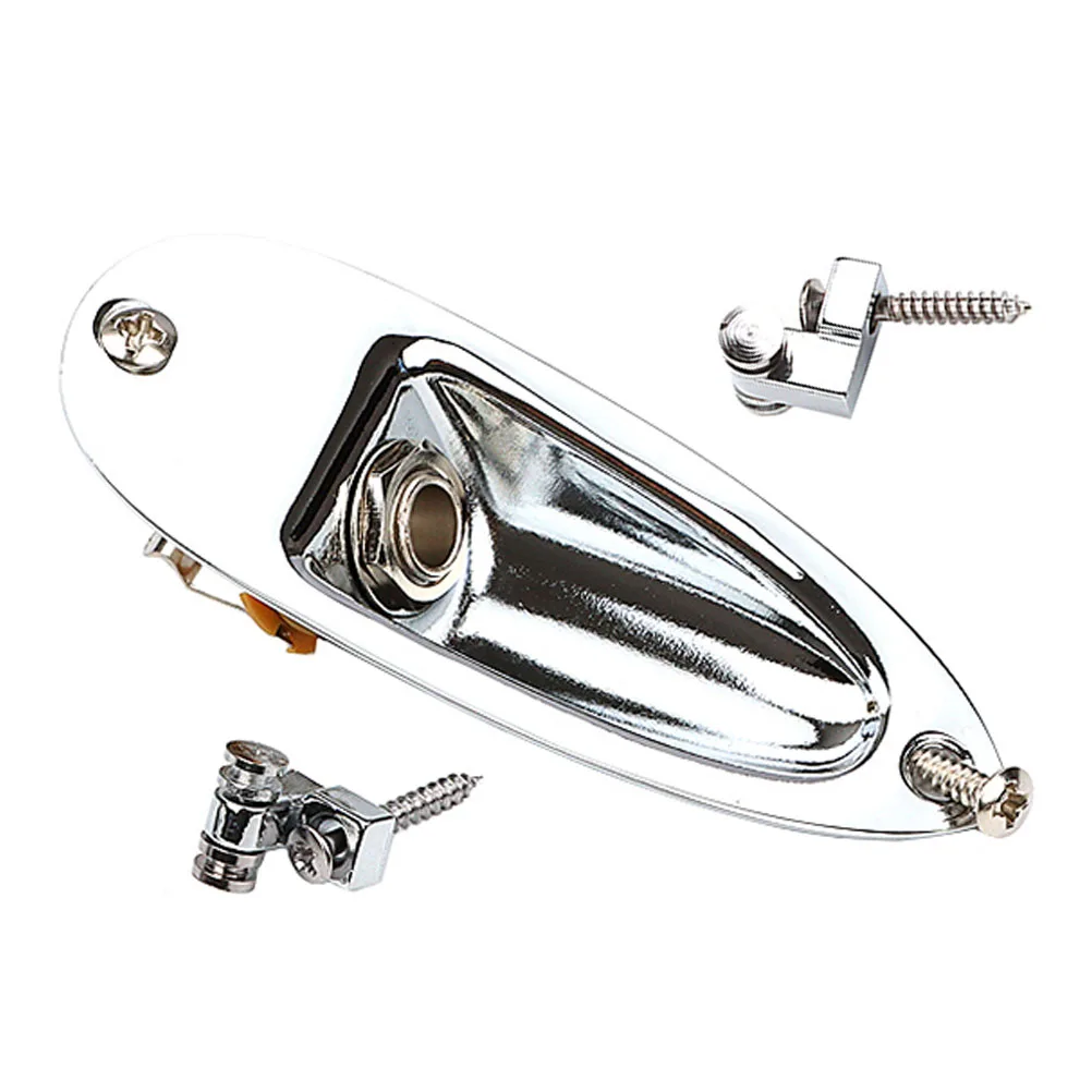 

1 Set Silver Boat Plug Kit Guitar String Buckle Tension Retainer Electric Guitar Accessories Stable Durable Metal Fixing Device