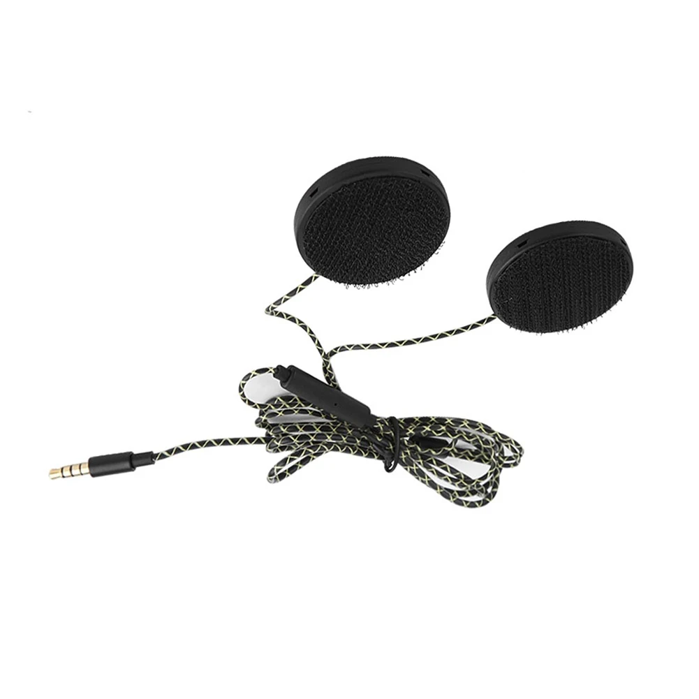 1Pcs Motorcycle Helmet Headset Headphone Speakers Support Hands Free Calling