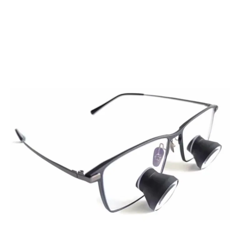MICARE 21NM-250X TTL Type Dental Loupes Customizable Medical Magnifying Glasses Metal Frame Surgical Loupes