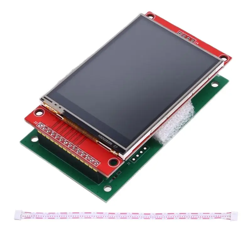 AC57-7 In1 Indoor Air Quality Sensor Reading Panel Co2/PM2.5/TVOC/CH2O T&H Dust Detection Sensor Module Display Panel