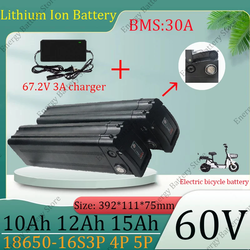 New 60V 10Ah 12Ah 1…