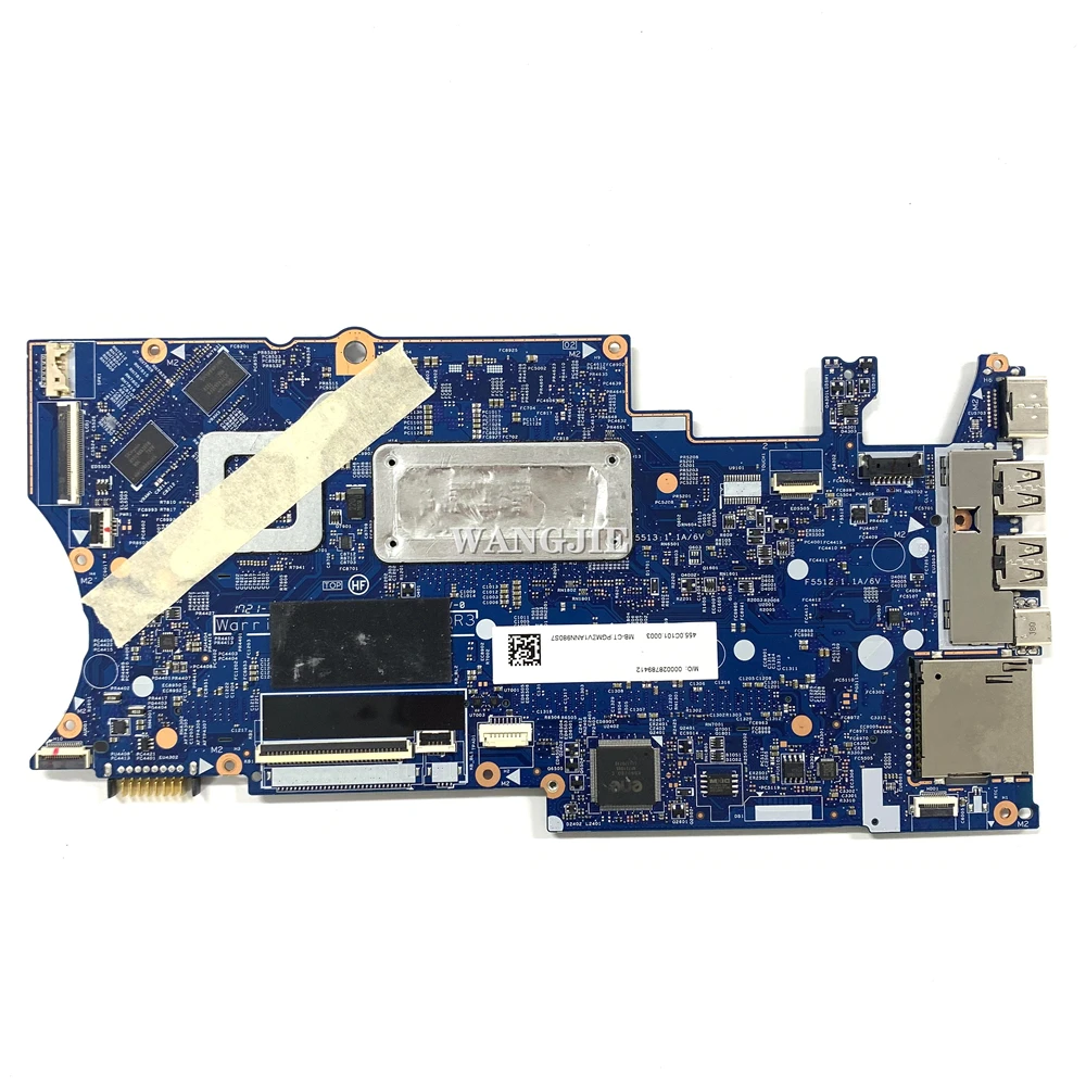 Imagem -05 - Placa-mãe para Laptop para hp Pavilion X360 15-br I57200u 530 2gb 924081601 168831 2160864032 Ddr4 Notebook