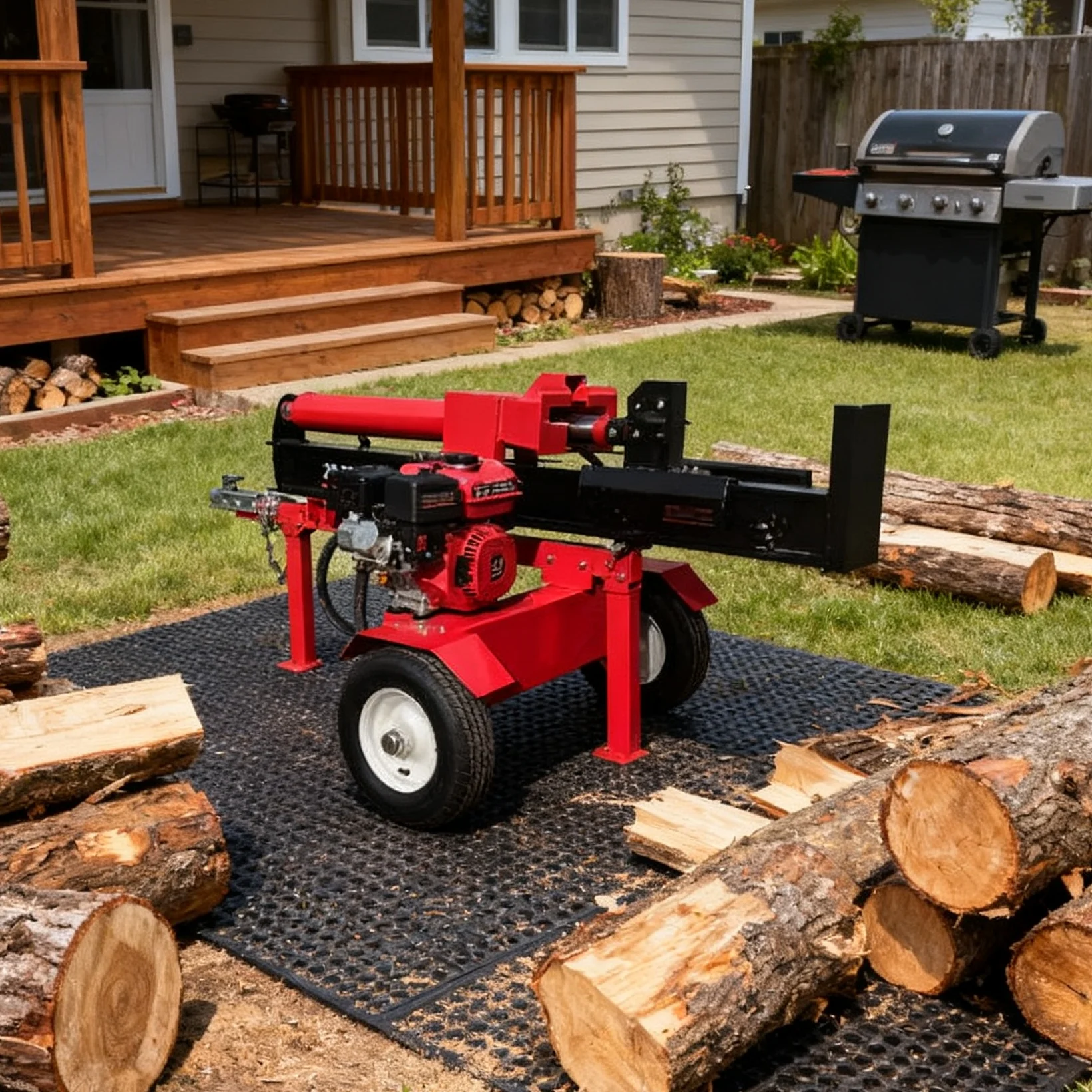 26ton Wood Log Splitter Horizontal Vertical Tractor Log Splitter Firewood Processor Log Splitter