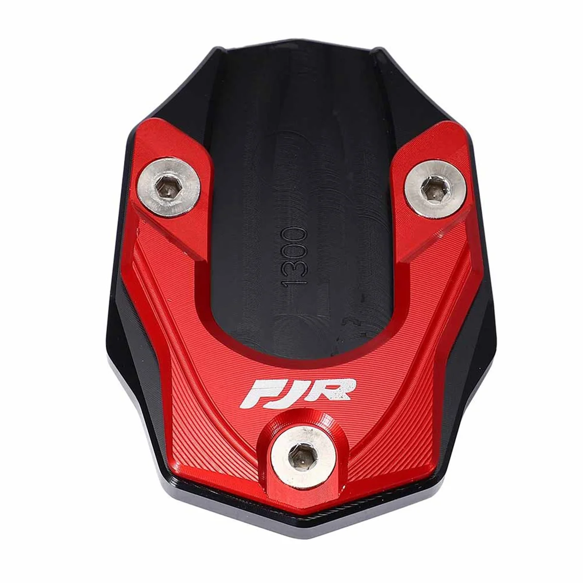 

Motorcycle Kickstand Pad for Yamaha FJR1300 FJR 1300 2001-2019 Side Stand Plate Extension Pad Red jasmine
